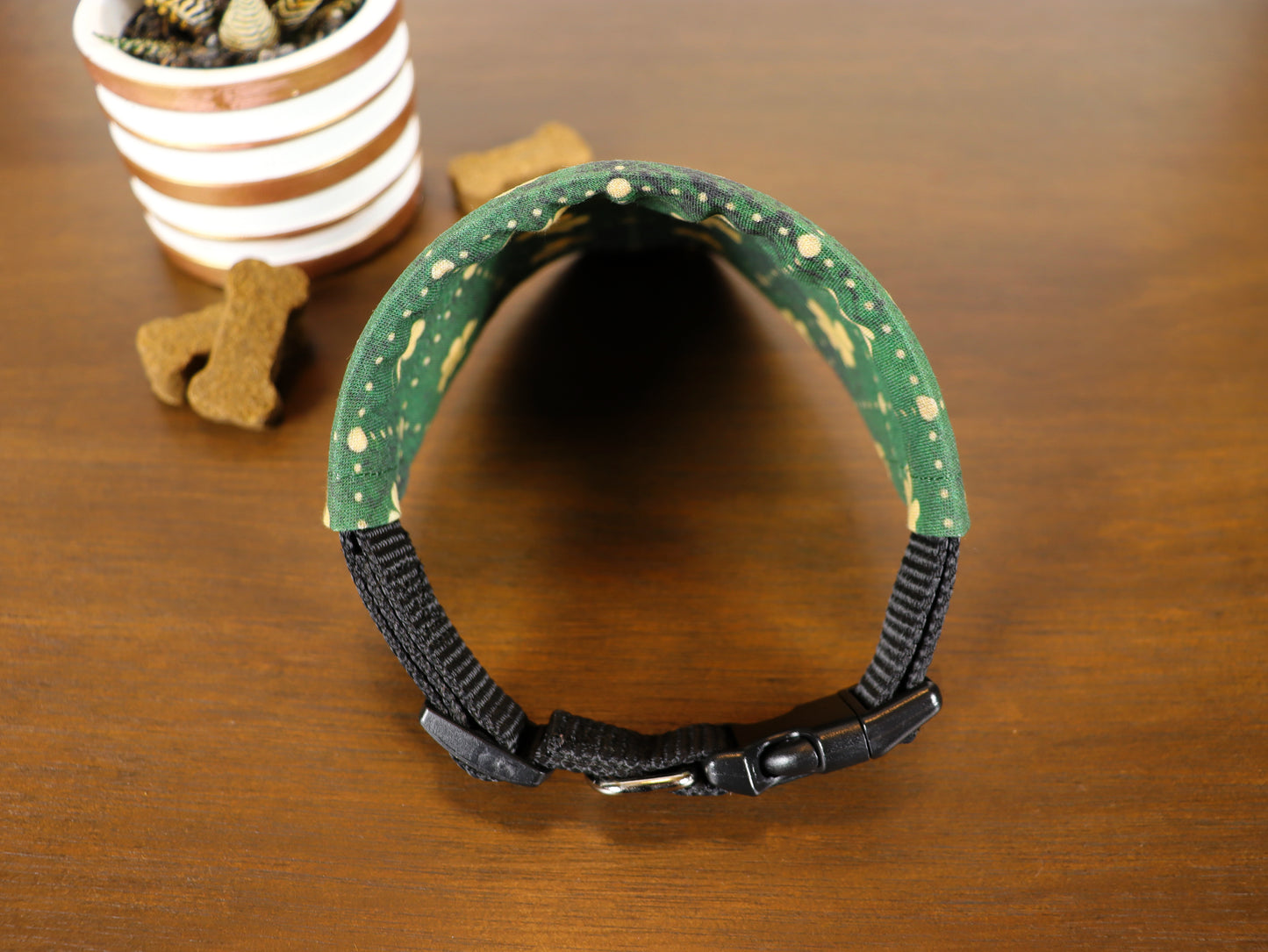 St. Patrick's Day - Gold Shamrocks Dog Bandana