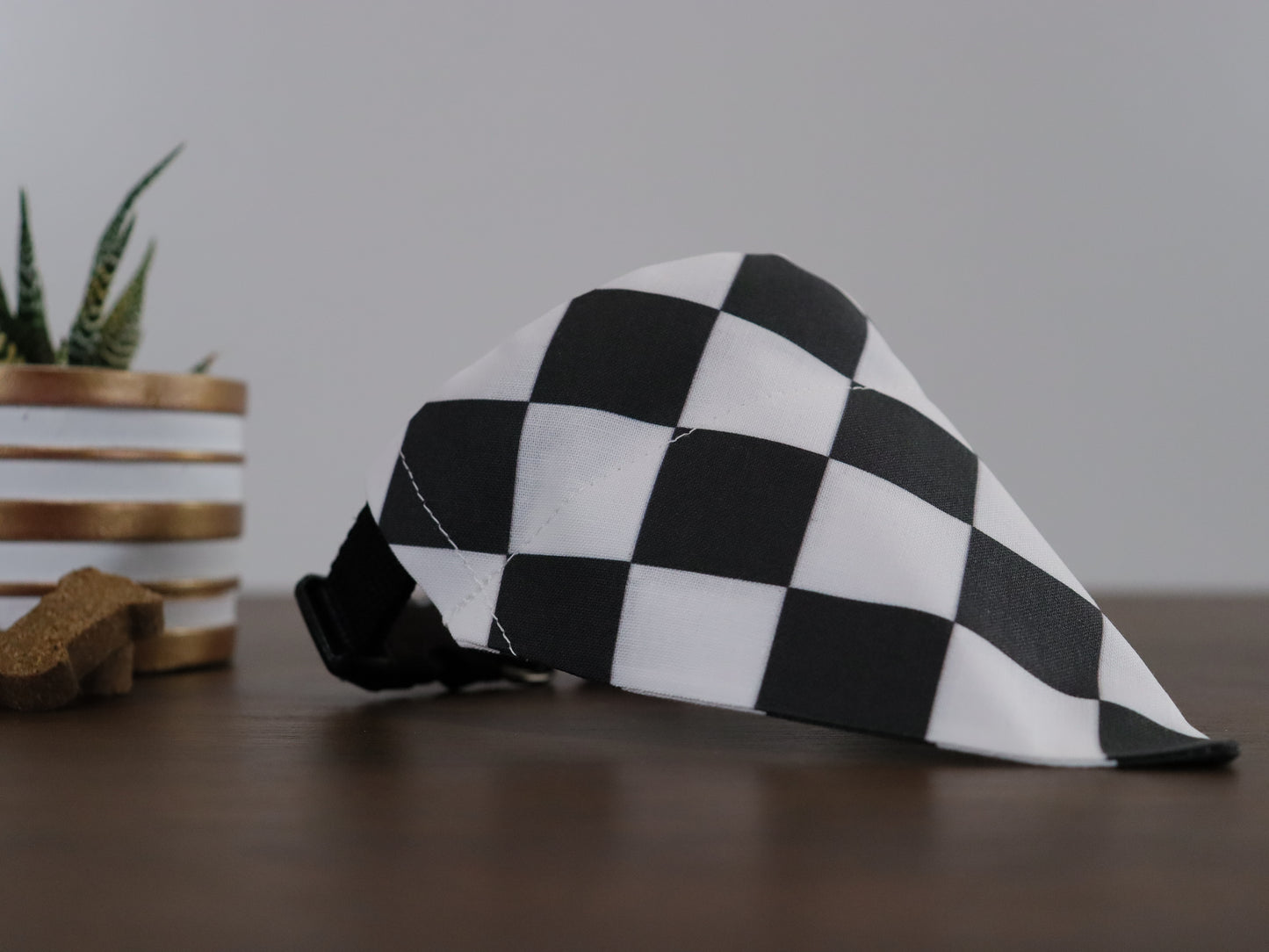 Raceday Checkered Flag Bandana