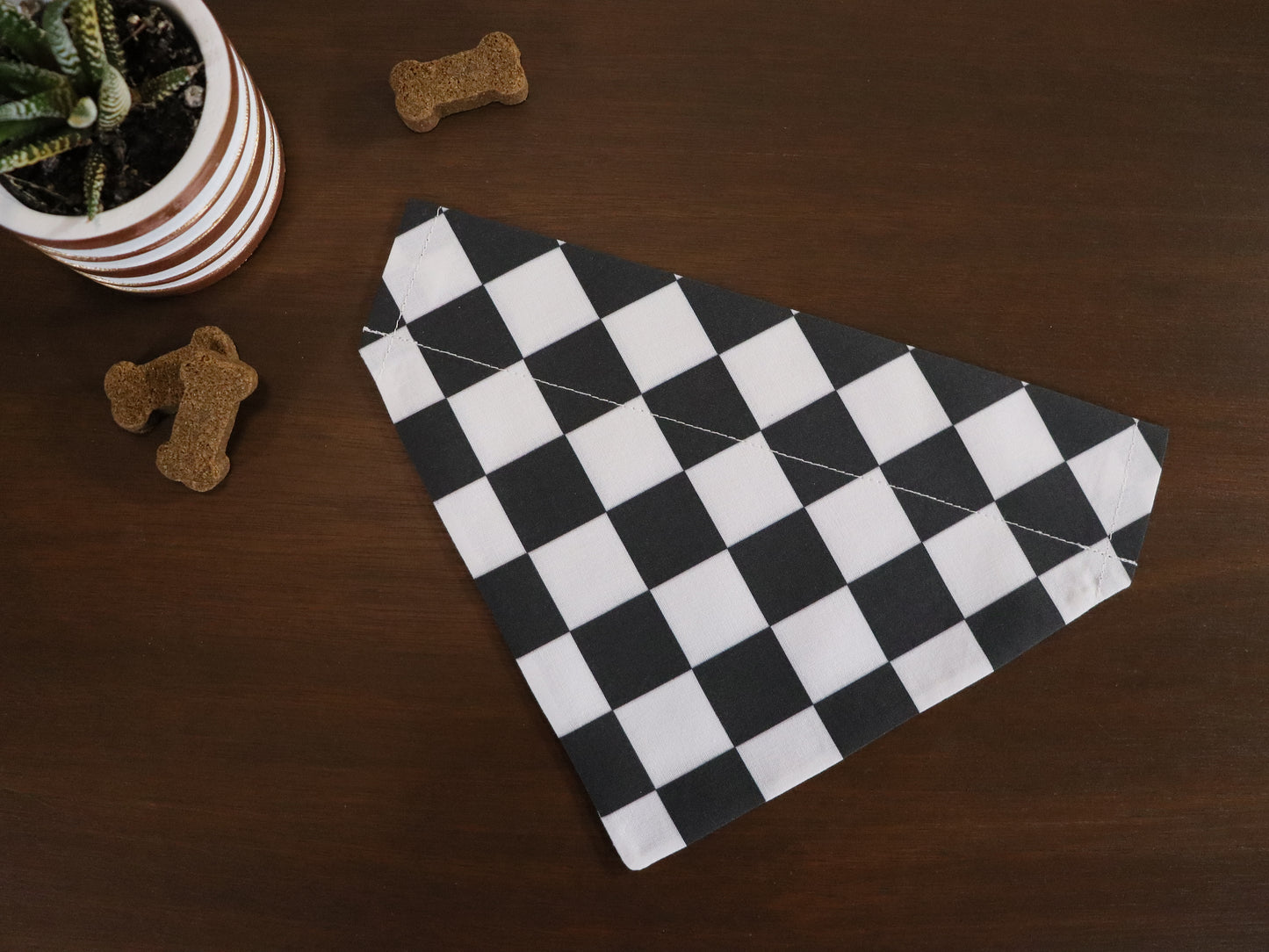 Raceday Checkered Flag Bandana