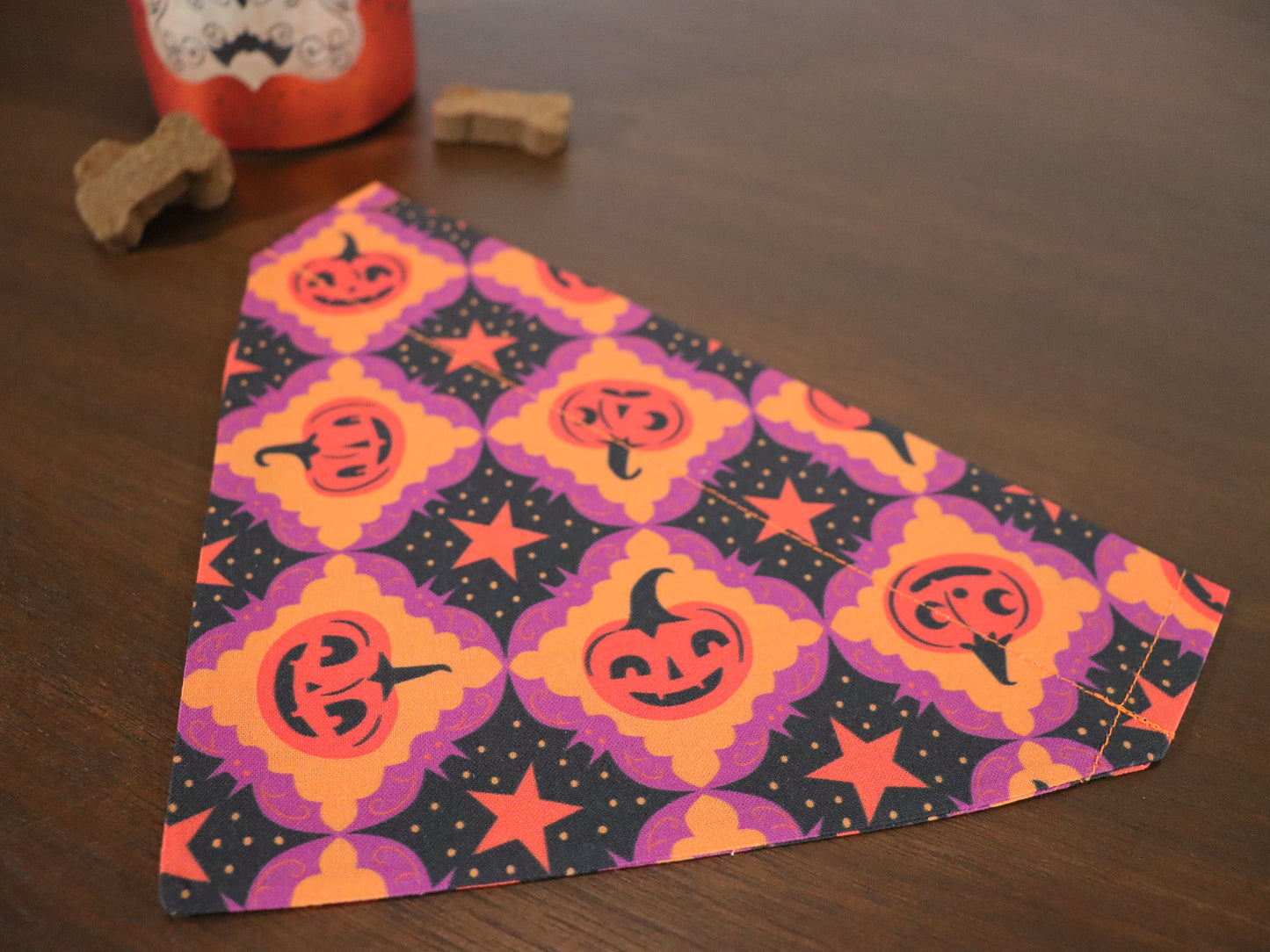 Halloween - Pumpkin & Bats Bandana