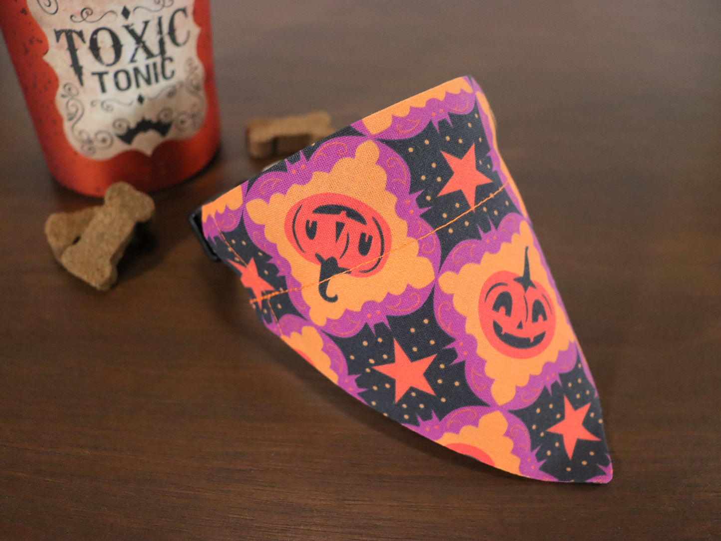 Halloween - Pumpkin & Bats Bandana