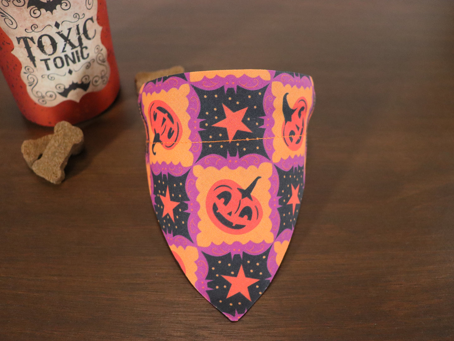 Halloween - Pumpkin & Bats Bandana