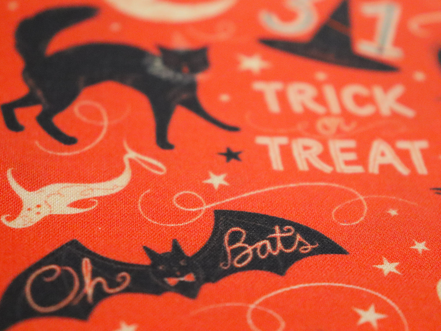 Halloween - Orange Treat or Treat Bandana