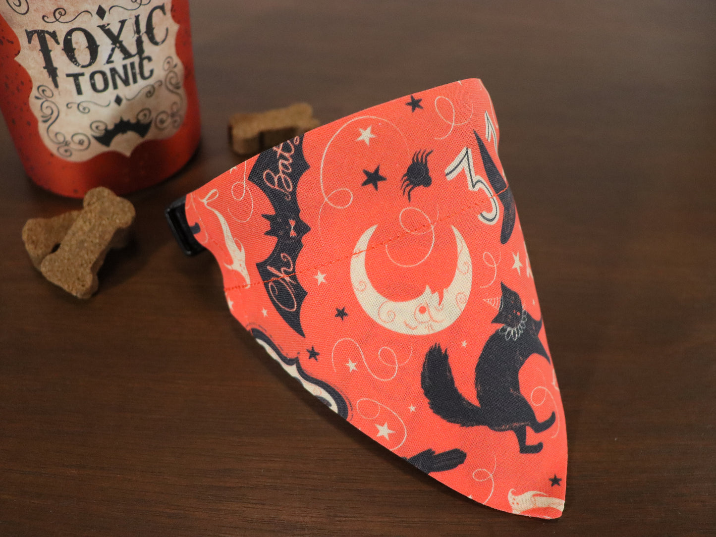 Halloween - Orange Treat or Treat Bandana