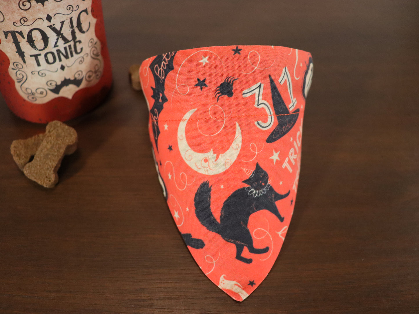 Halloween - Orange Treat or Treat Bandana