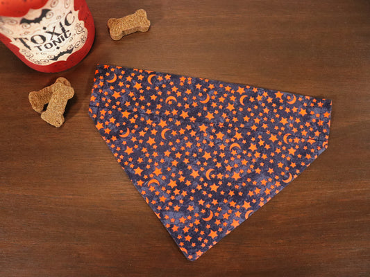 Halloween - Tiny Stars and Moon Bandana