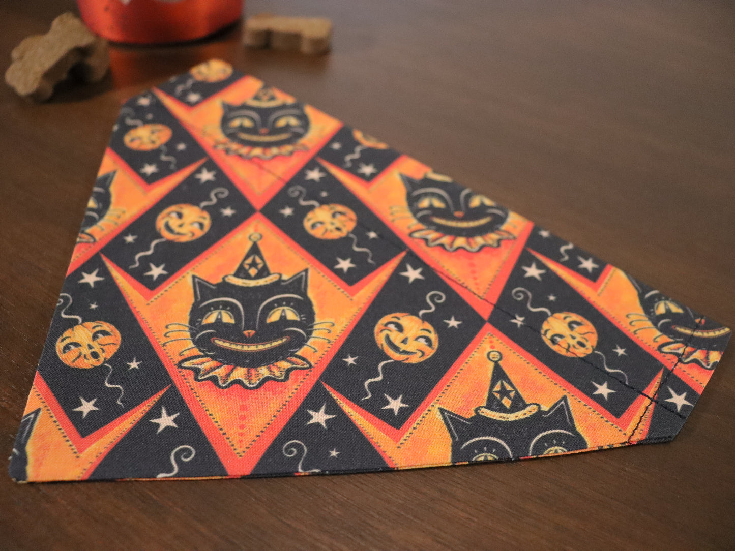 Halloween - Vintage Cats & Pumpkins Bandana