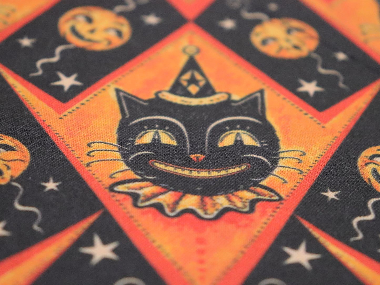 Halloween - Vintage Cats & Pumpkins Bandana