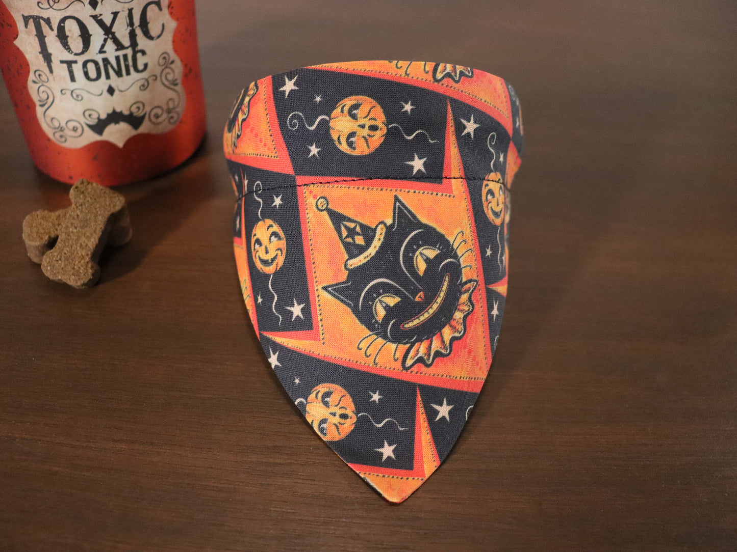 Halloween - Vintage Cats & Pumpkins Bandana