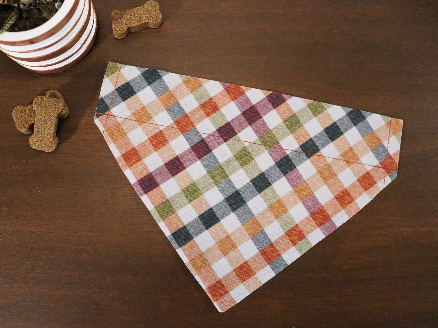 Thanksgiving - Fall Plaid Bandana