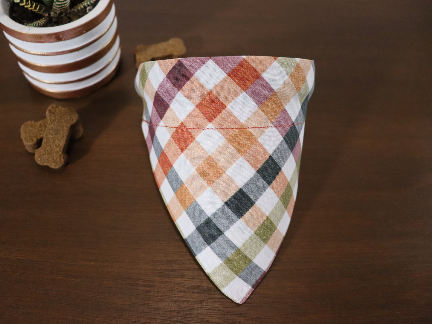 Thanksgiving - Fall Plaid Bandana