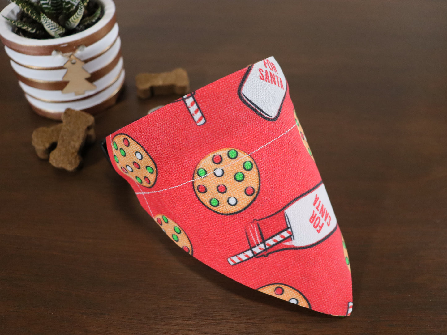 Christmas - Milk & Cookies Bandana