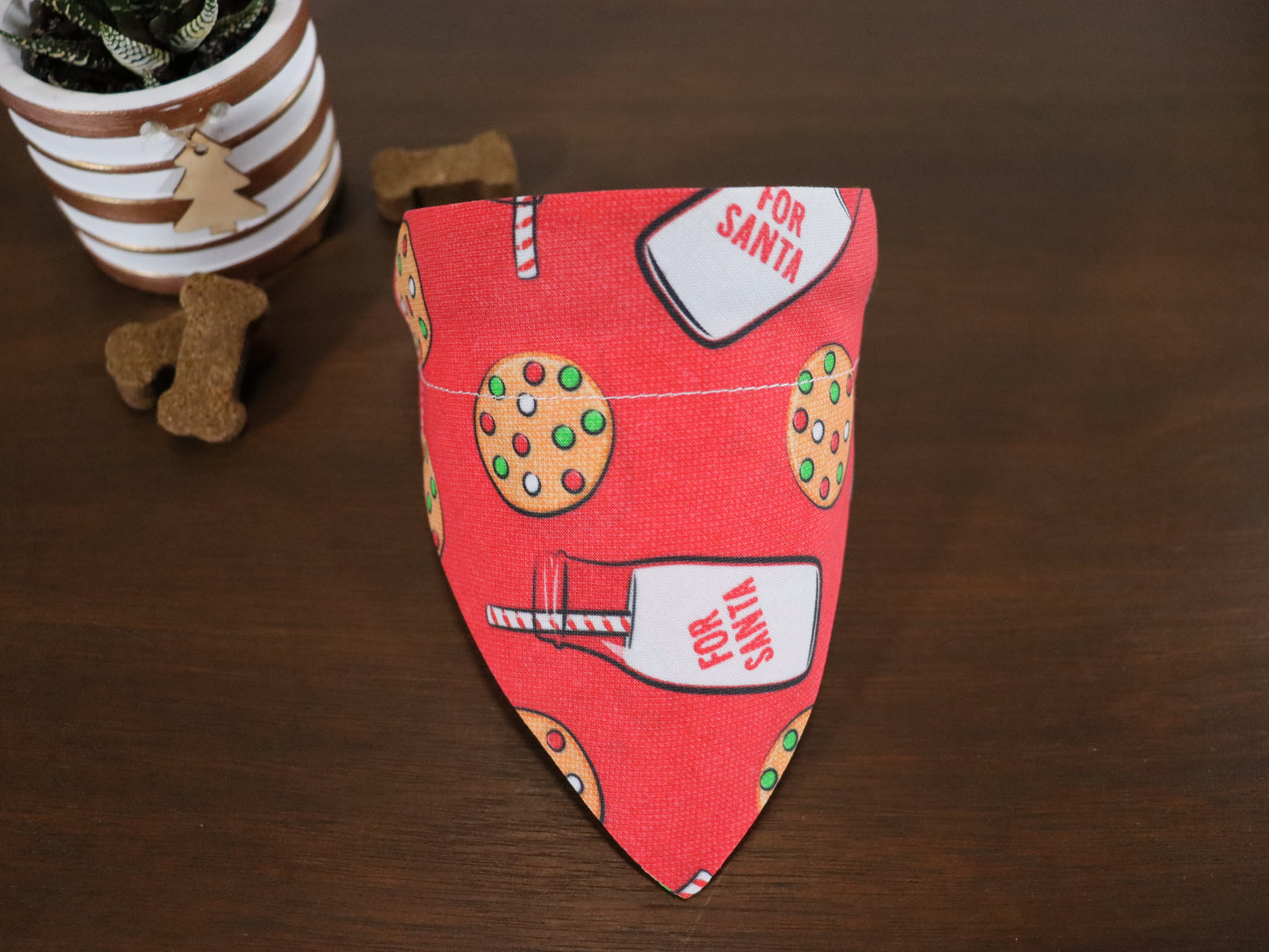 Christmas - Milk & Cookies Bandana