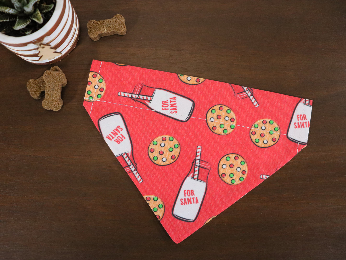 Christmas - Milk & Cookies Bandana