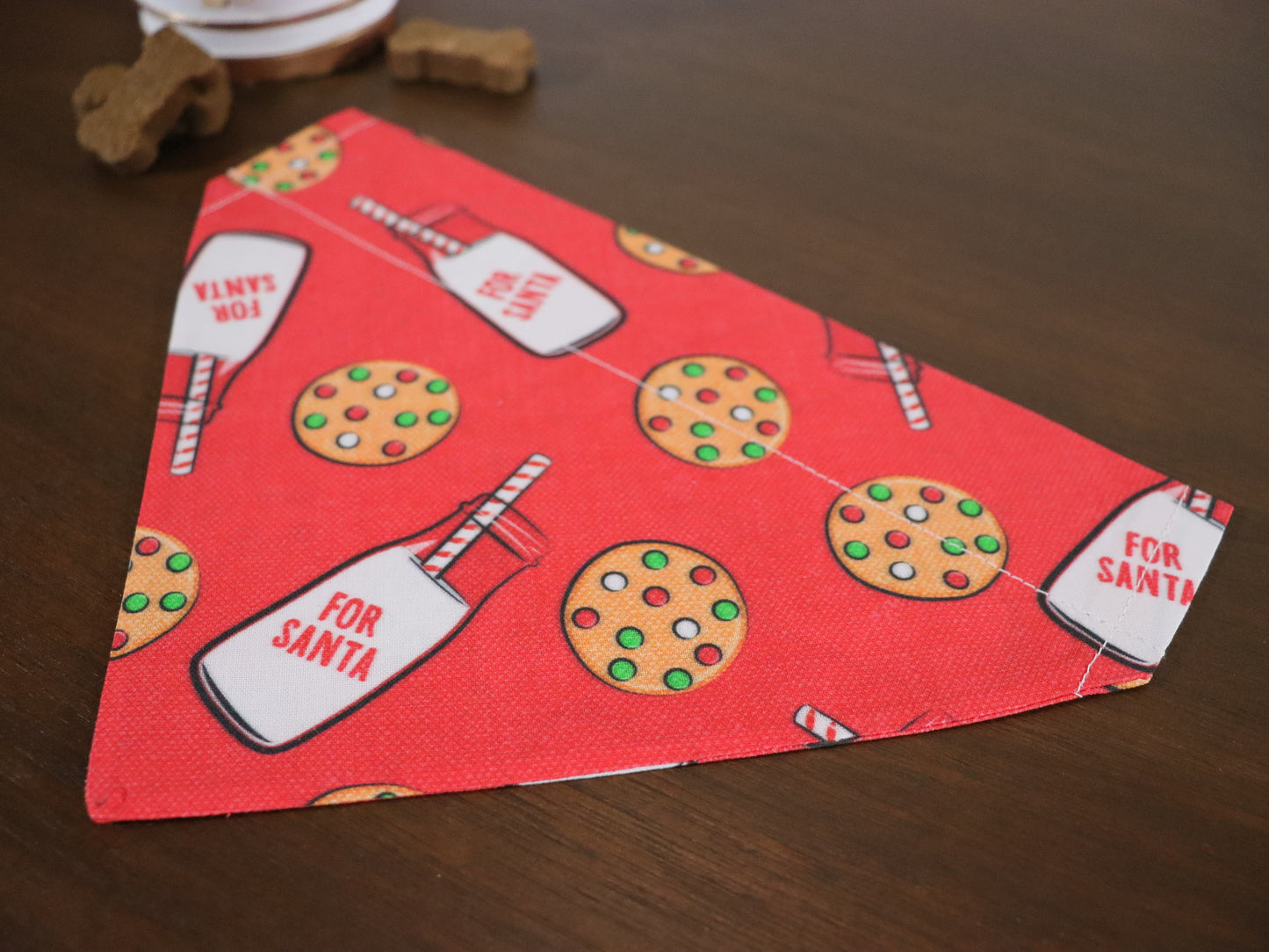 Christmas - Milk & Cookies Bandana