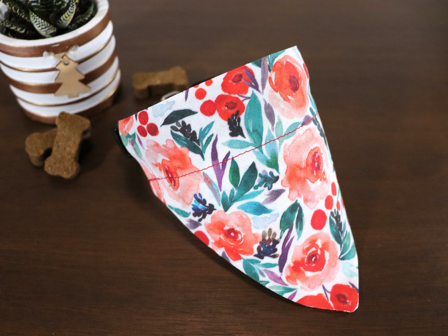 Christmas - Winter Floral Bandana