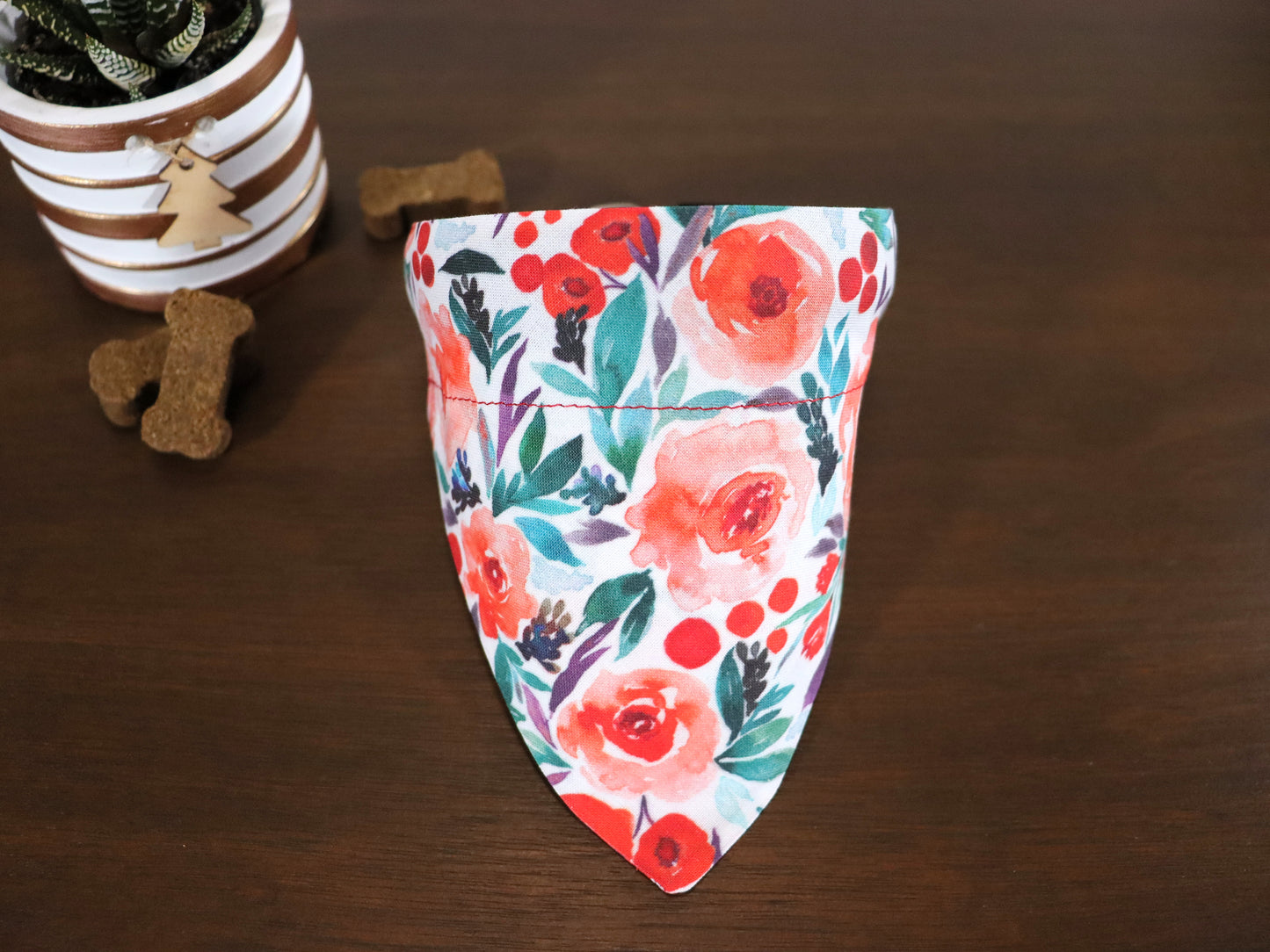 Christmas - Winter Floral Bandana