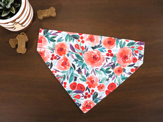 Christmas - Winter Floral Bandana