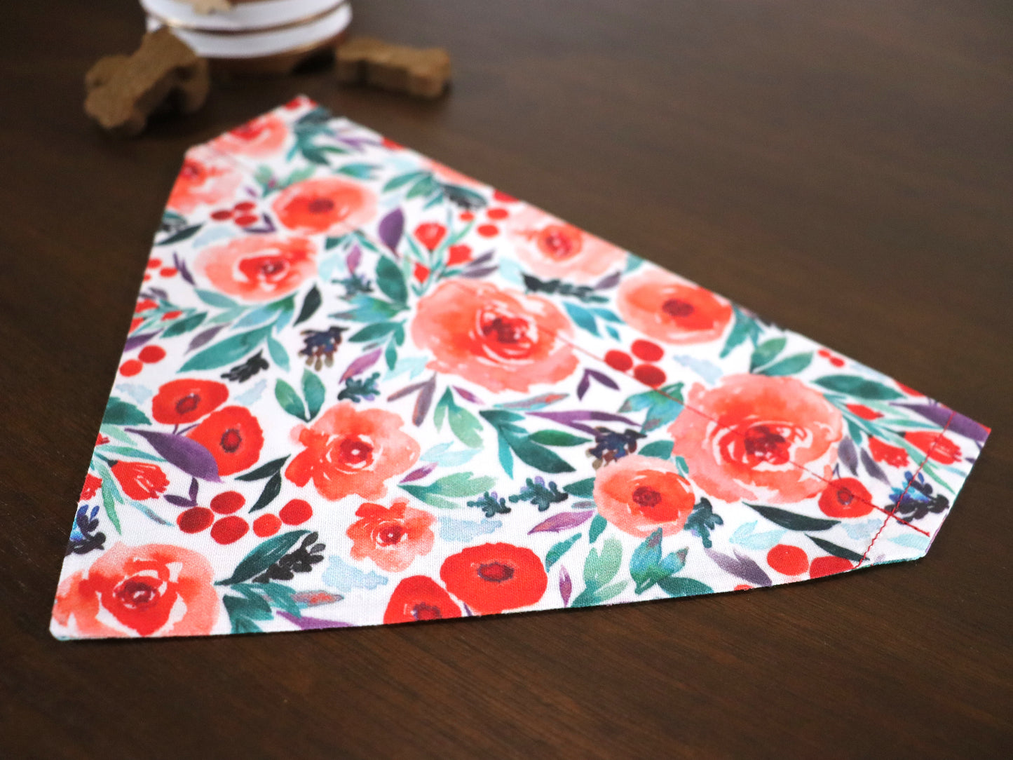 Christmas - Winter Floral Bandana