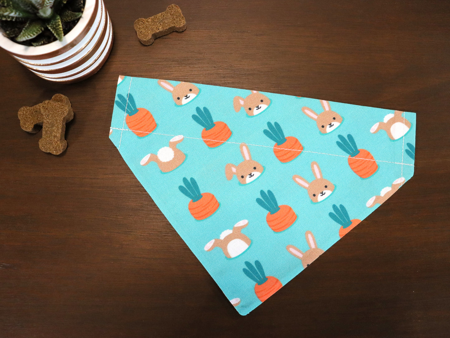 Easter - Bunnies and Carrots Bandana