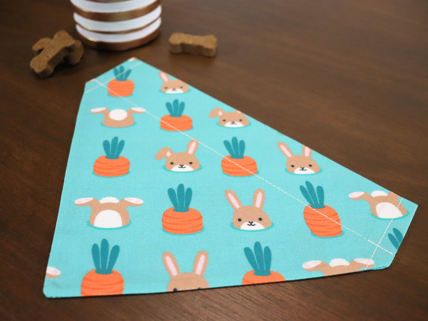 Easter - Bunnies and Carrots Bandana