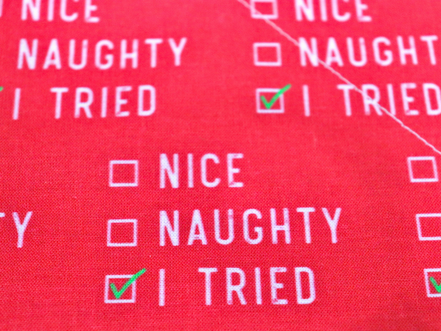 Christmas - Naughty, Nice, I Tried Bandana