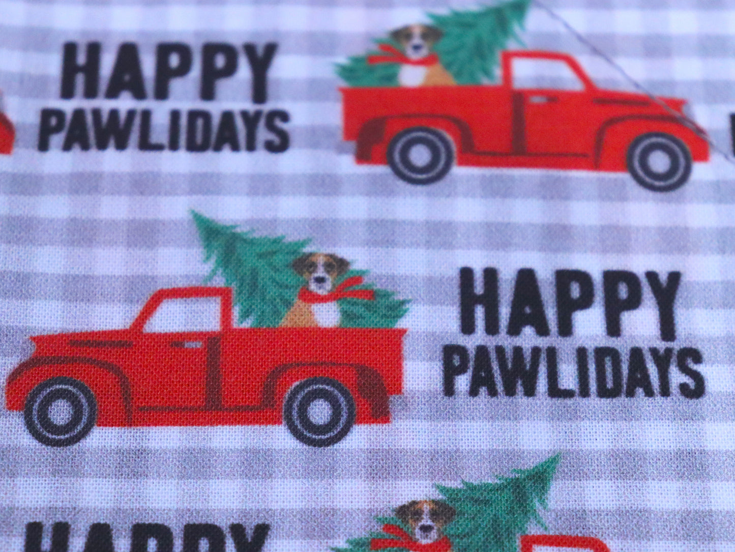 Christmas - Happy Pawlidays Bandana