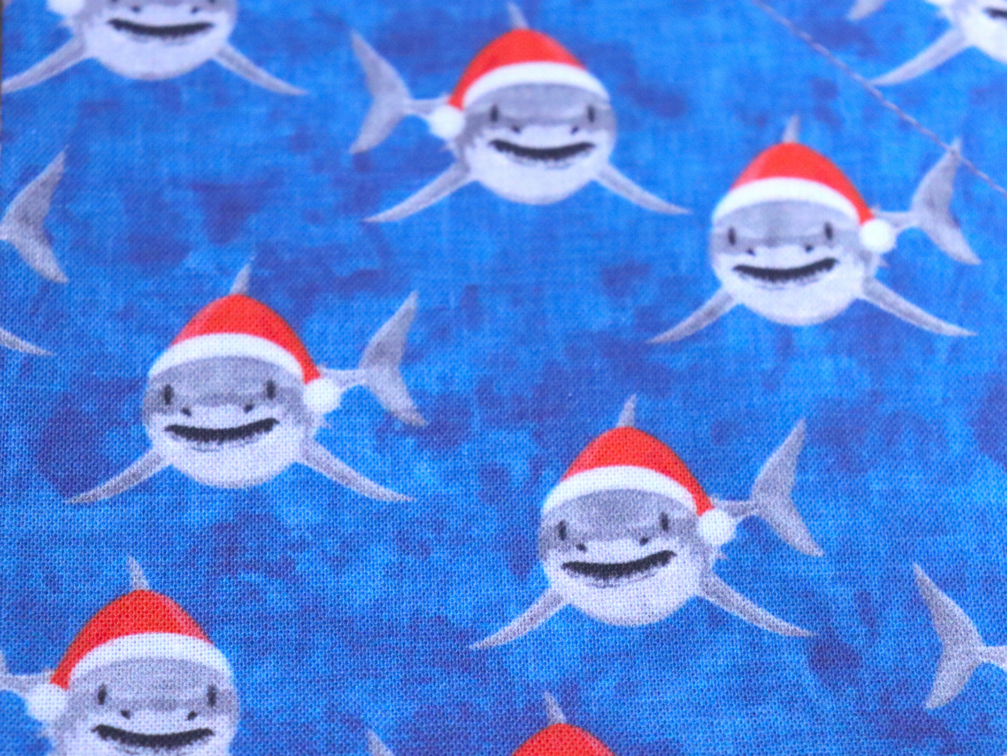 Christmas - Santa Shark Bandana