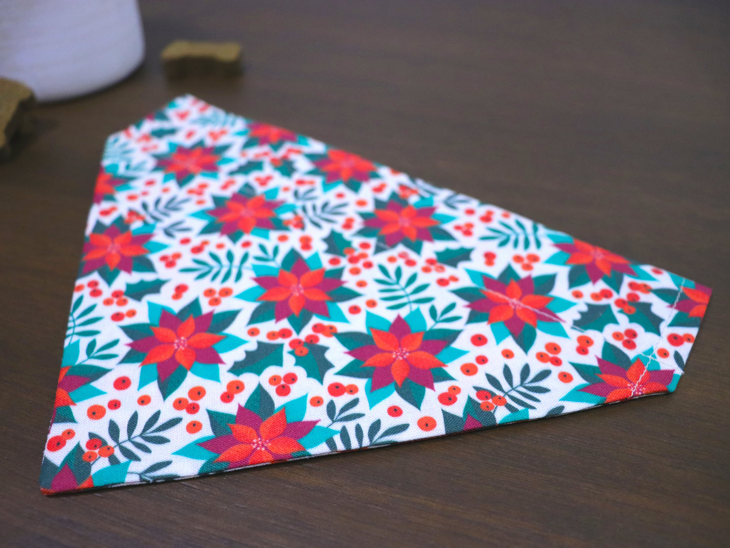 Christmas - Poinsettia Bandana