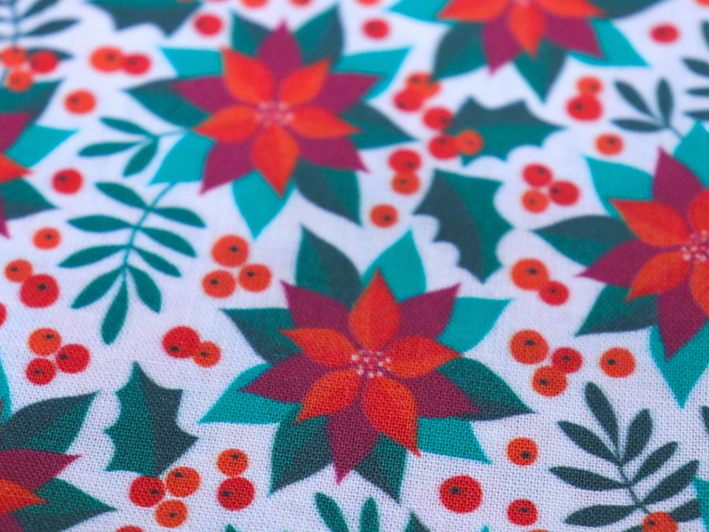 Christmas - Poinsettia Bandana