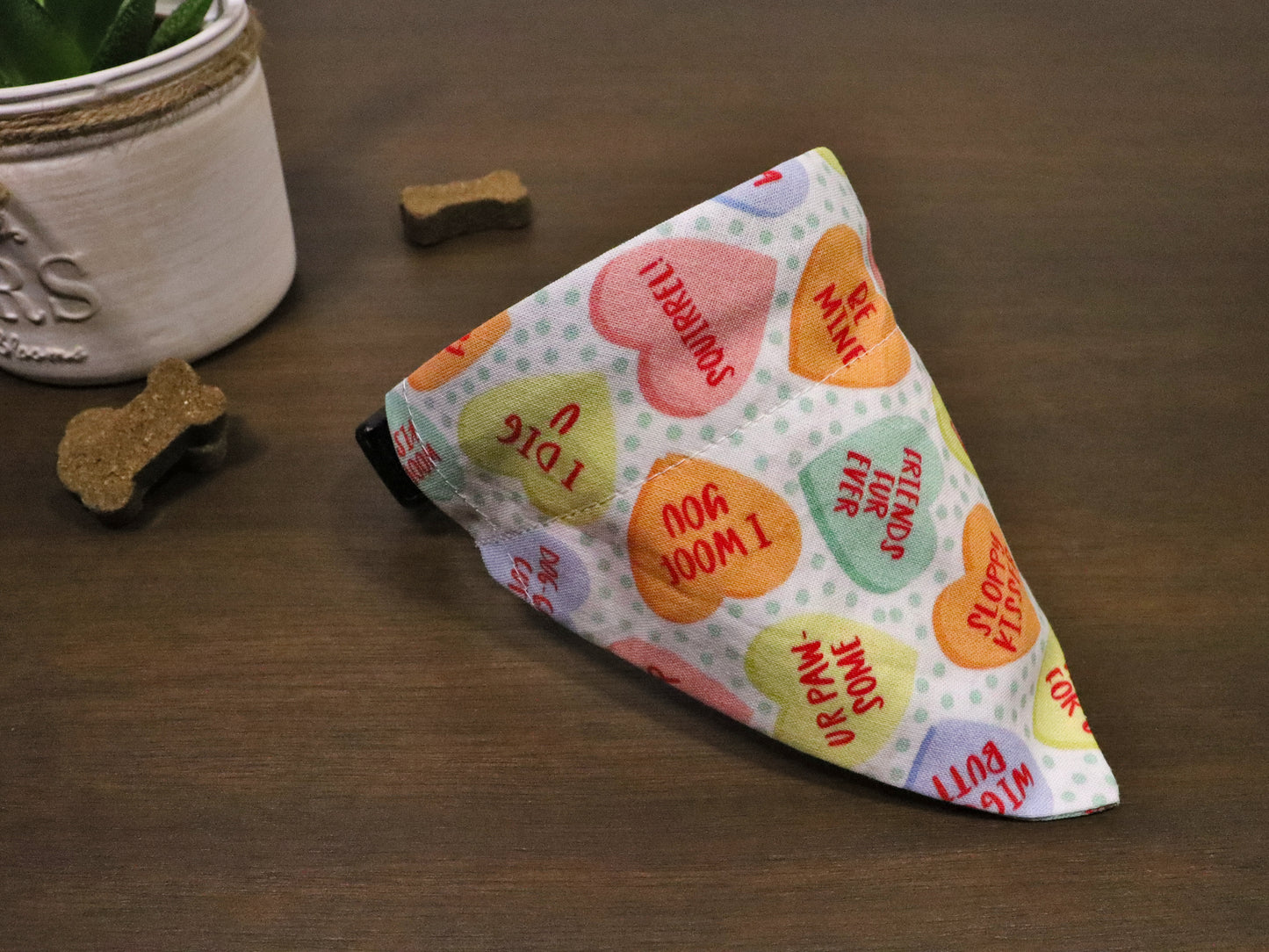 Valentine's Day - Conversation Hearts Bandana