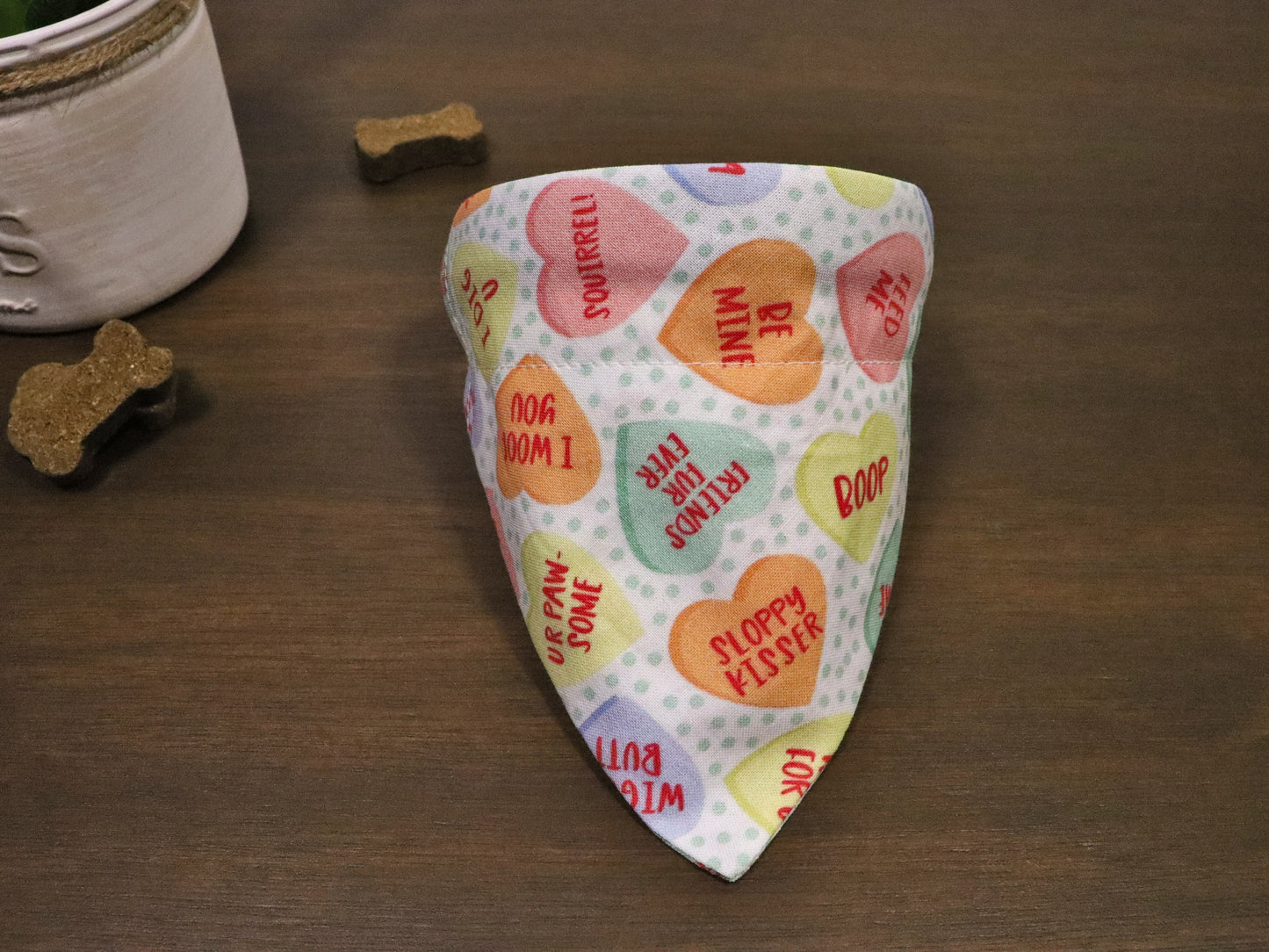 Valentine's Day - Conversation Hearts Bandana