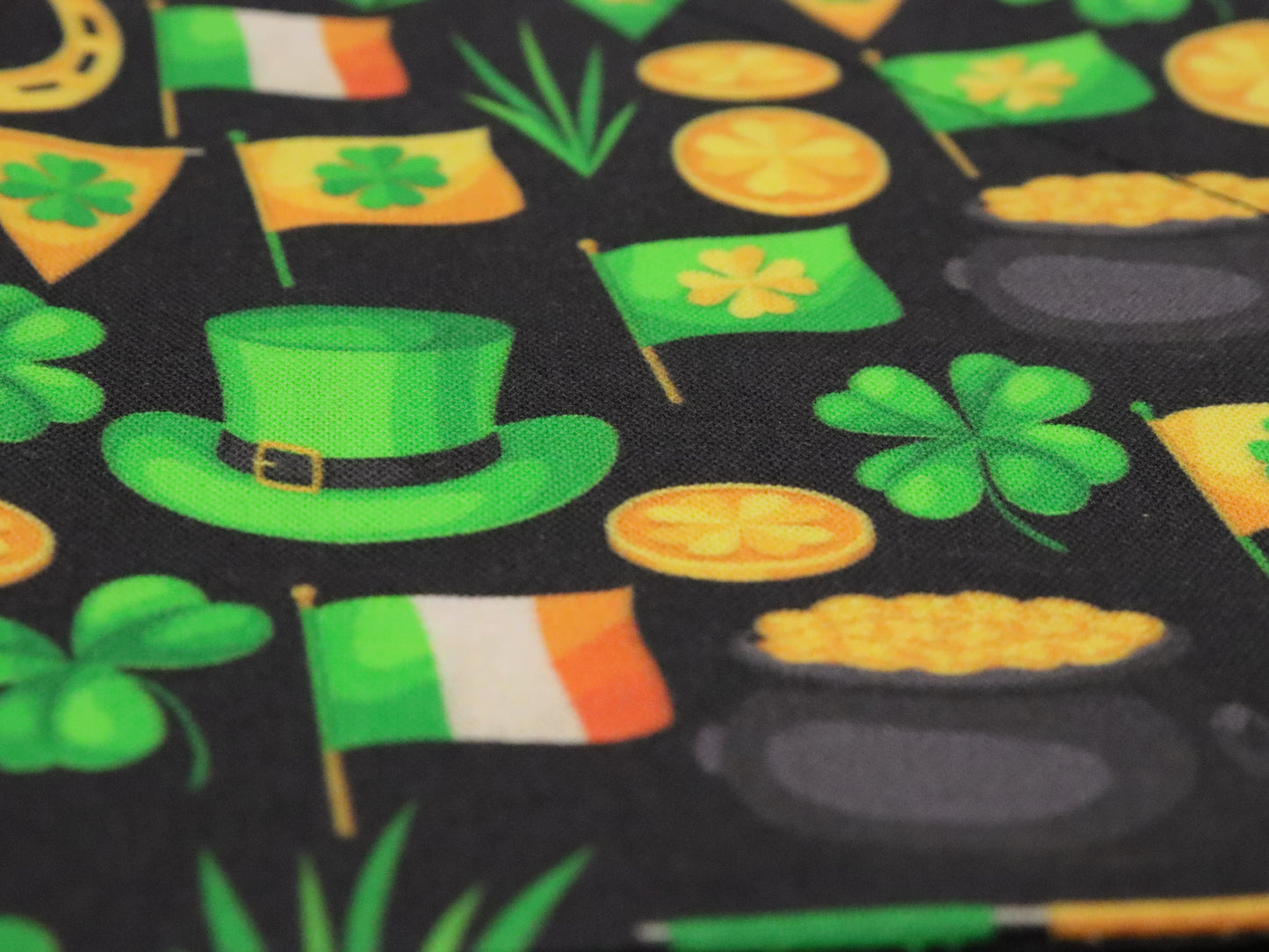 St. Patrick's Day - Hats & Gold Bandana