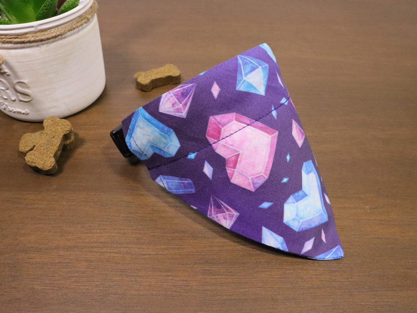 Valentine's Day - Gem Hearts Bandana