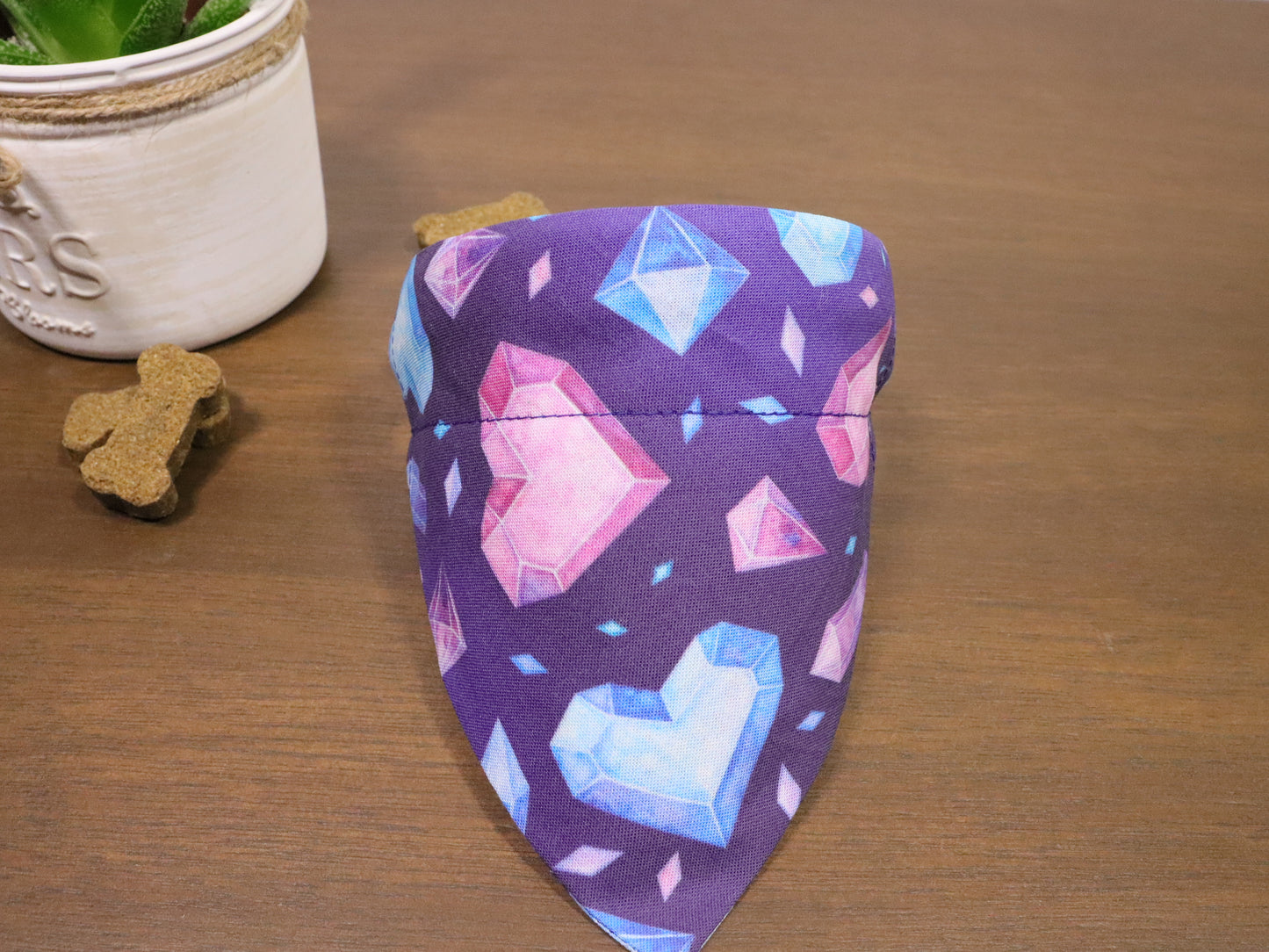 Valentine's Day - Gem Hearts Bandana