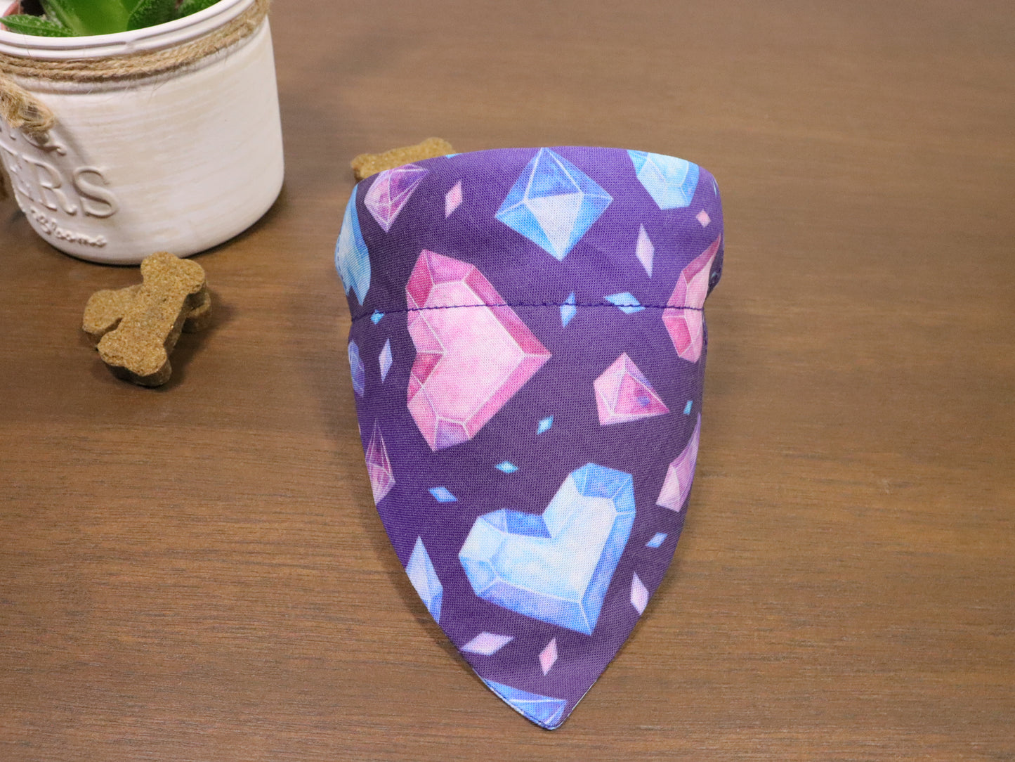 Valentine's Day - Gem Hearts Bandana