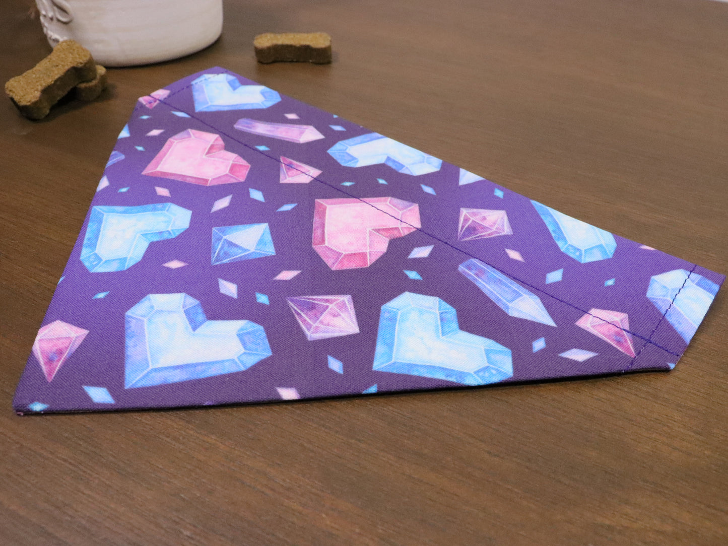 Valentine's Day - Gem Hearts Bandana