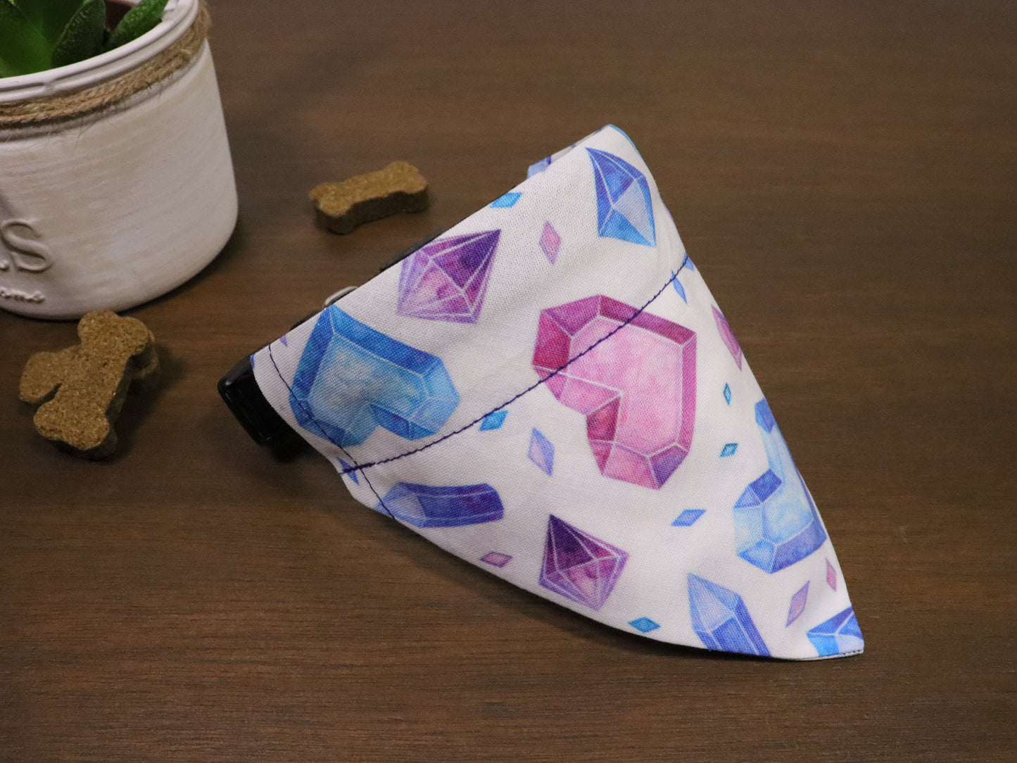 Valentine's Day - Gem Hearts Bandana