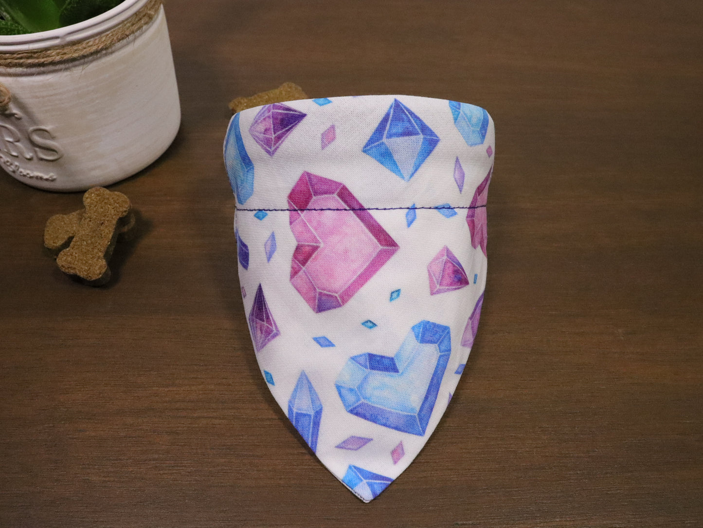 Valentine's Day - Gem Hearts Bandana