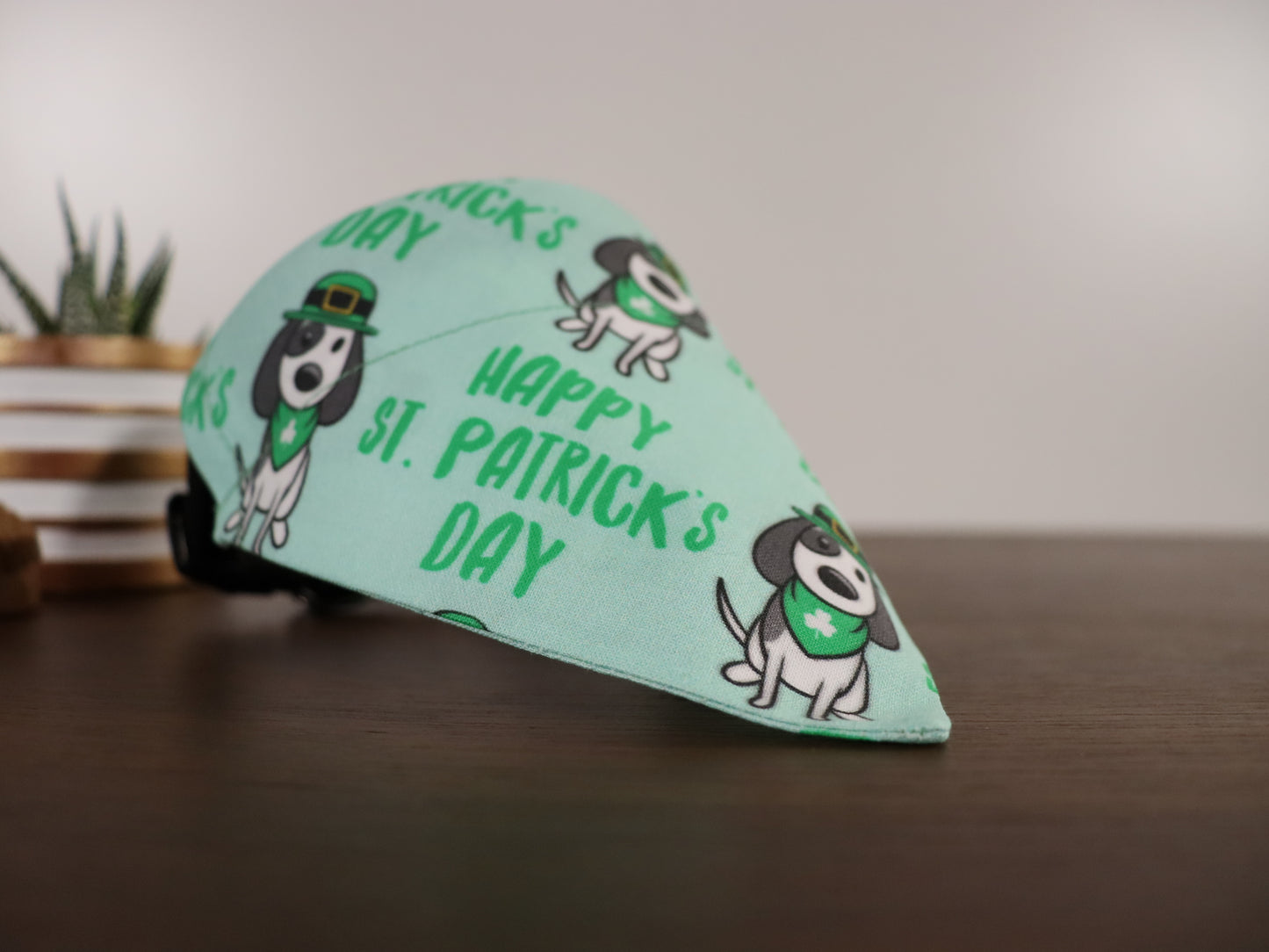 St. Patrick's Day - Dog With Hat Bandana