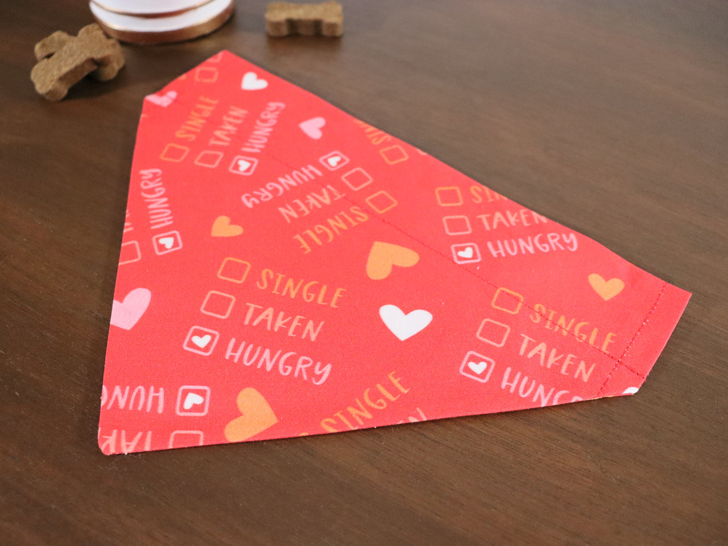 Valentine's Day - Single, Taken, Hungry Bandana