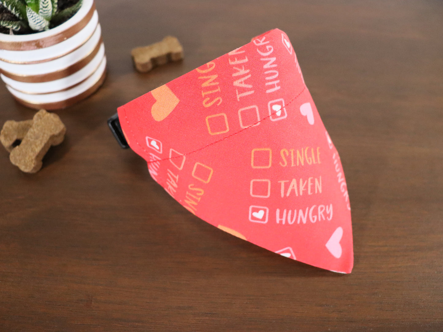 Valentine's Day - Single, Taken, Hungry Bandana