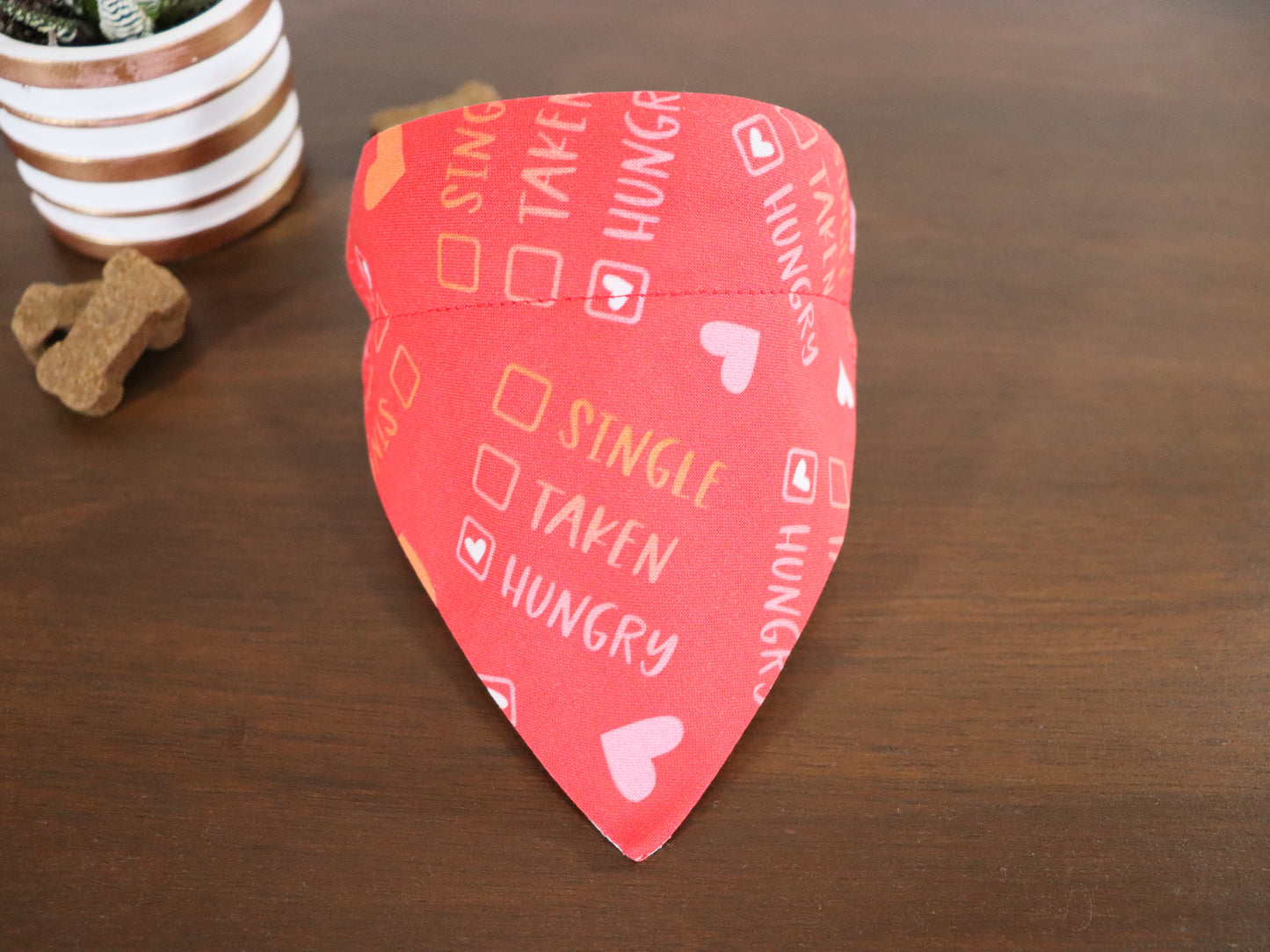 Valentine's Day - Single, Taken, Hungry Bandana