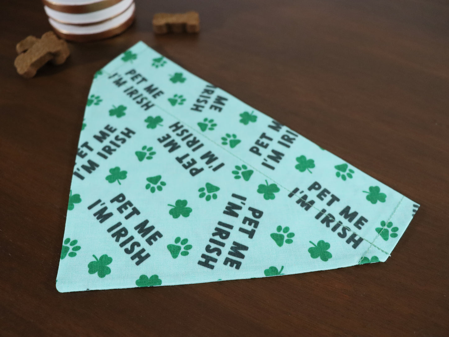 St. Patrick's Day - Pet Me I'm Irish Bandana