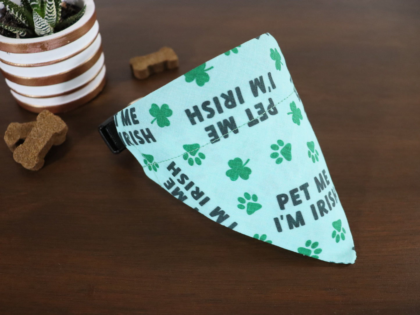 St. Patrick's Day - Pet Me I'm Irish Bandana