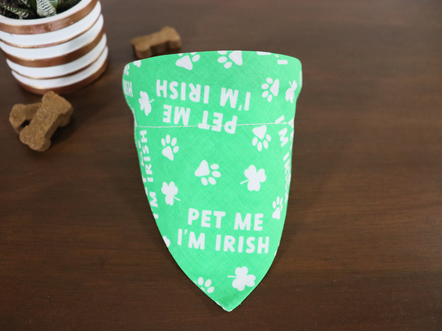 St. Patrick's Day - Pet Me I'm Irish Bandana