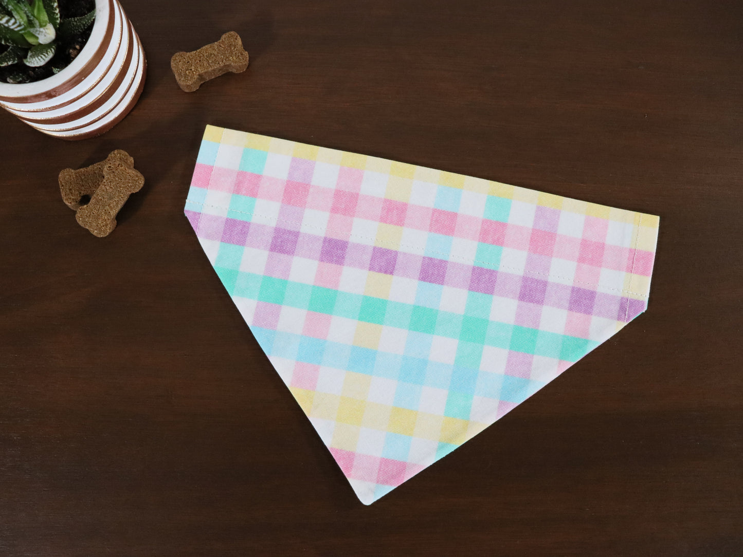 Easter - Pastel Plaid Bandana