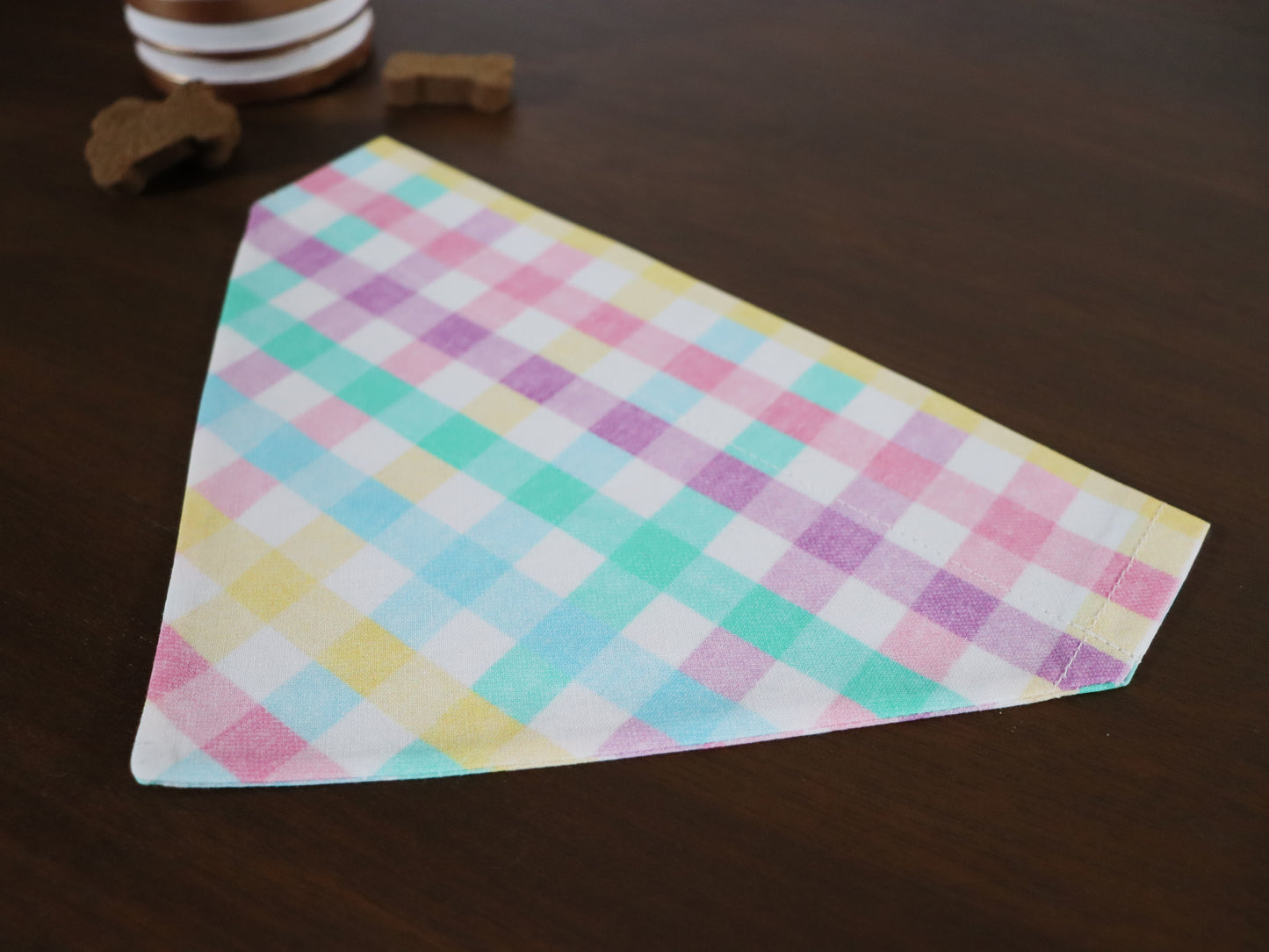 Easter - Pastel Plaid Bandana