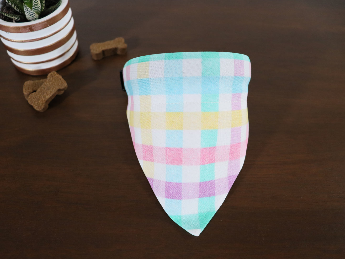 Easter - Pastel Plaid Bandana