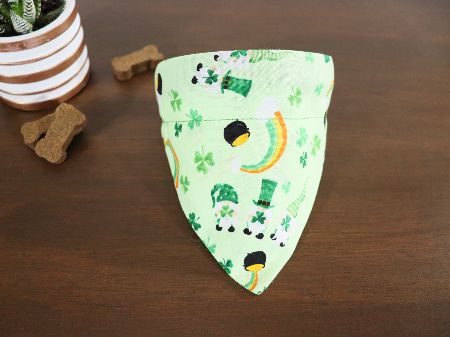 St. Patrick's Day - Rainbow Gnomes Bandana